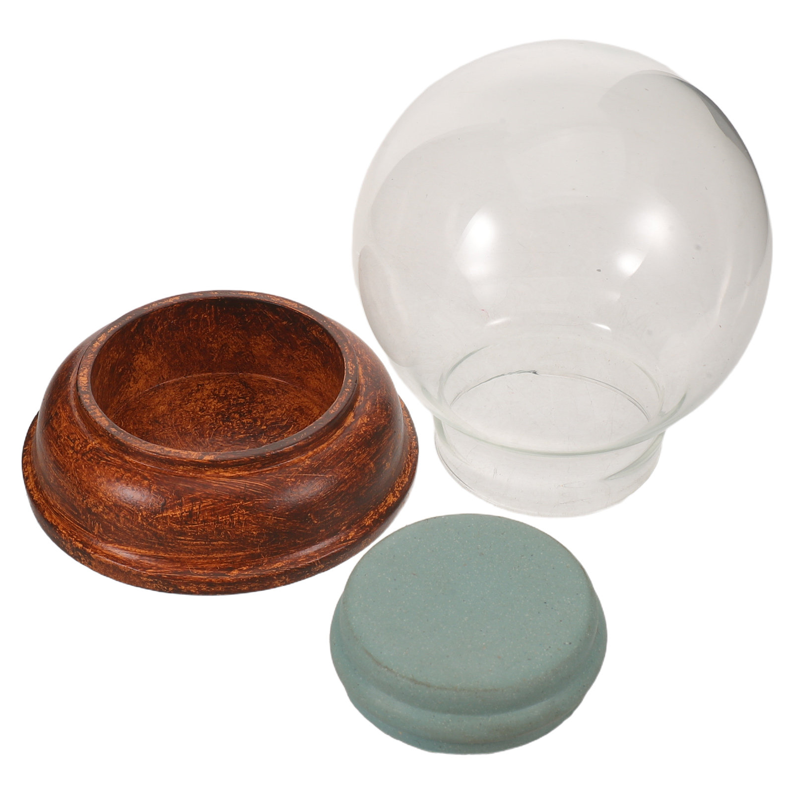 Plastic Dome Clear - Jarra de globo de neve de