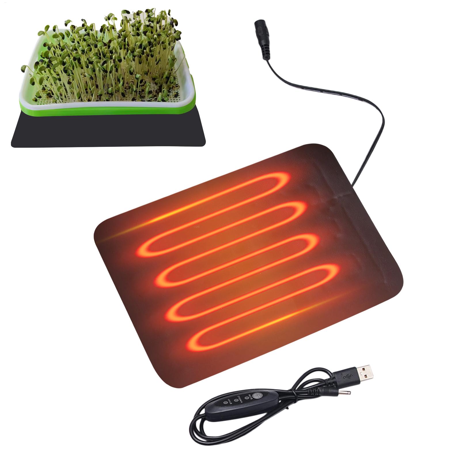 Heat Mat Seedling - Tapetes de Aquecimento USB de 8.5W