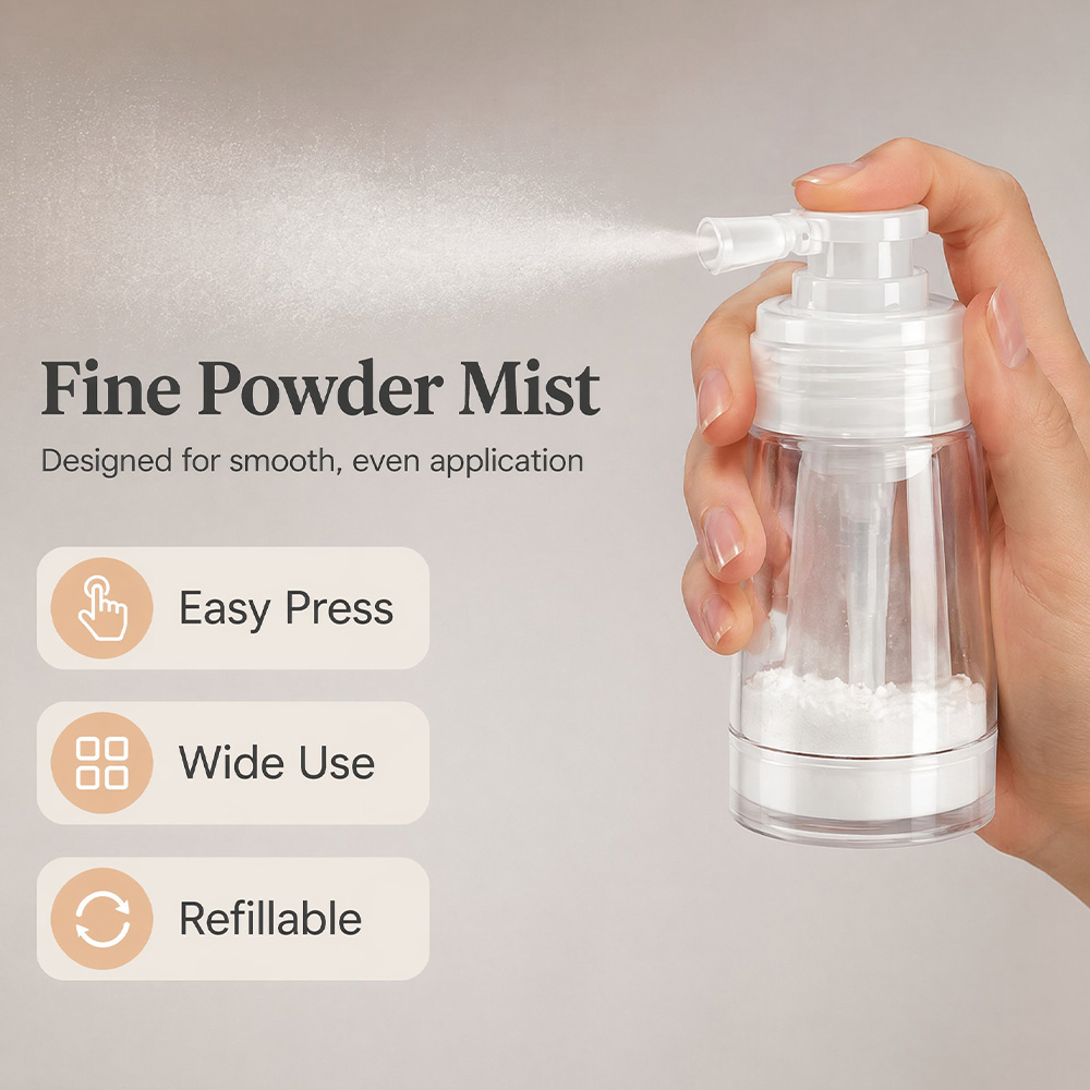 Frasco Pulverizador de Pó Seco - Misting Bottle Fine avaliação e preço