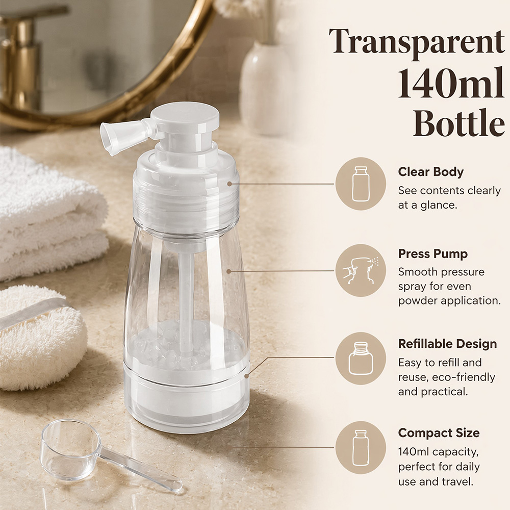 Frasco Pulverizador de Pó Seco - Misting Bottle Fine avaliação e preço
