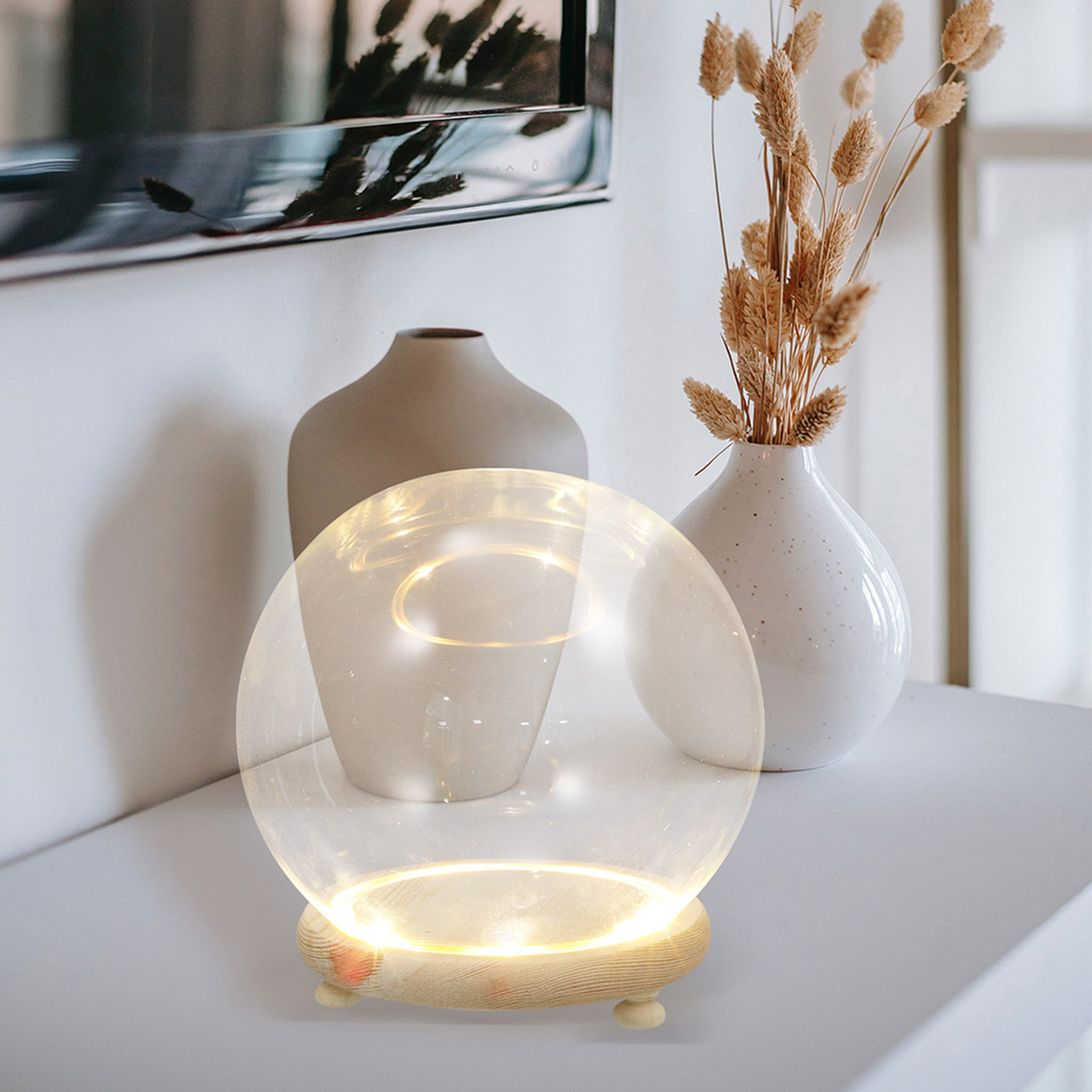 Vitrine de Vidro com Base de M - Plastic Dome Clear avaliação e preço