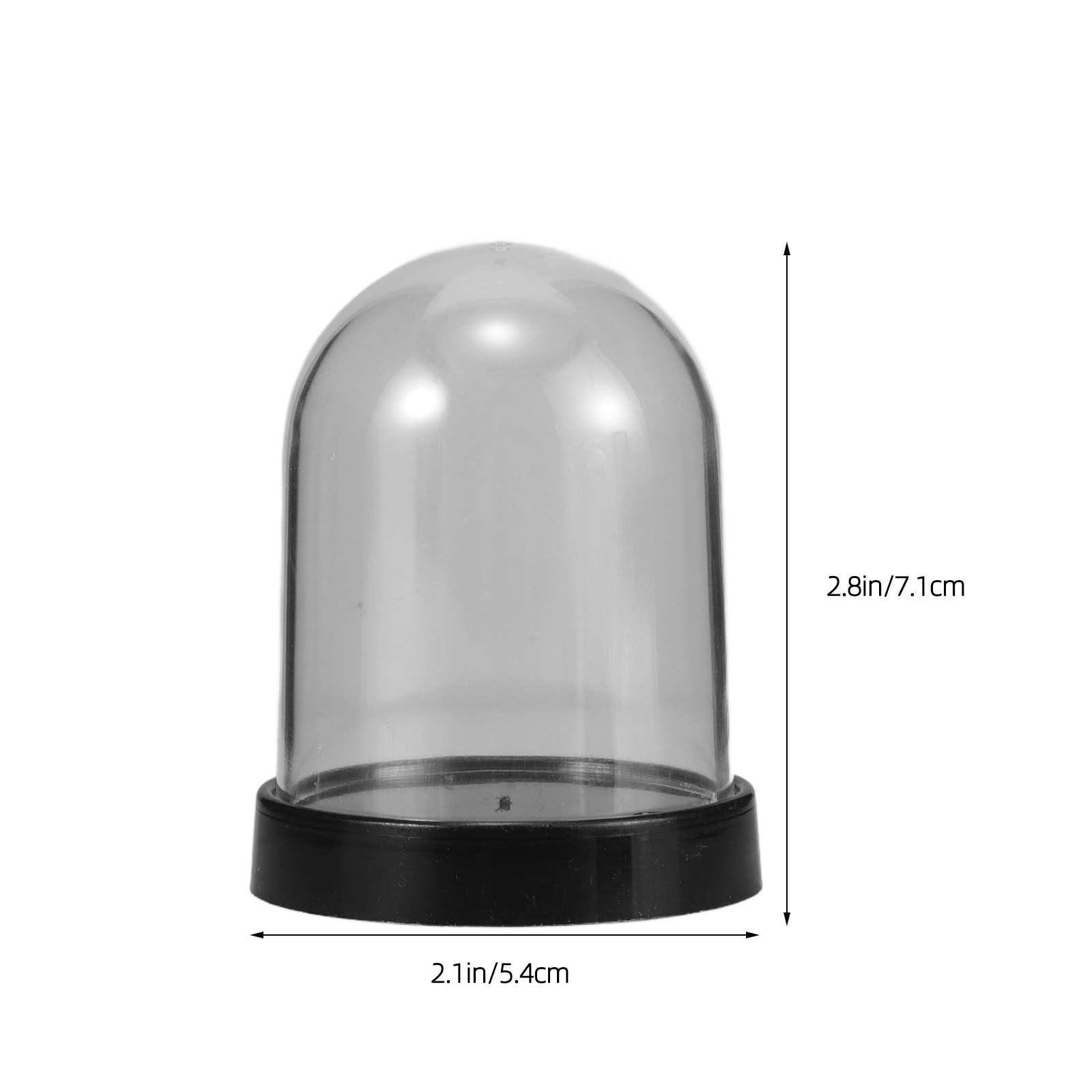 5 conjuntos de cúpulas de plás - Plastic Dome Clear avaliação e preço