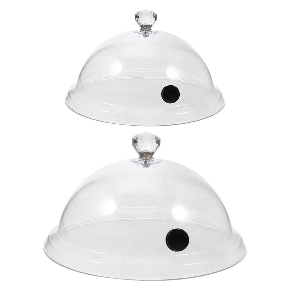 2 unidades de cúpula transpare - Plastic Dome Clear avaliação e preço