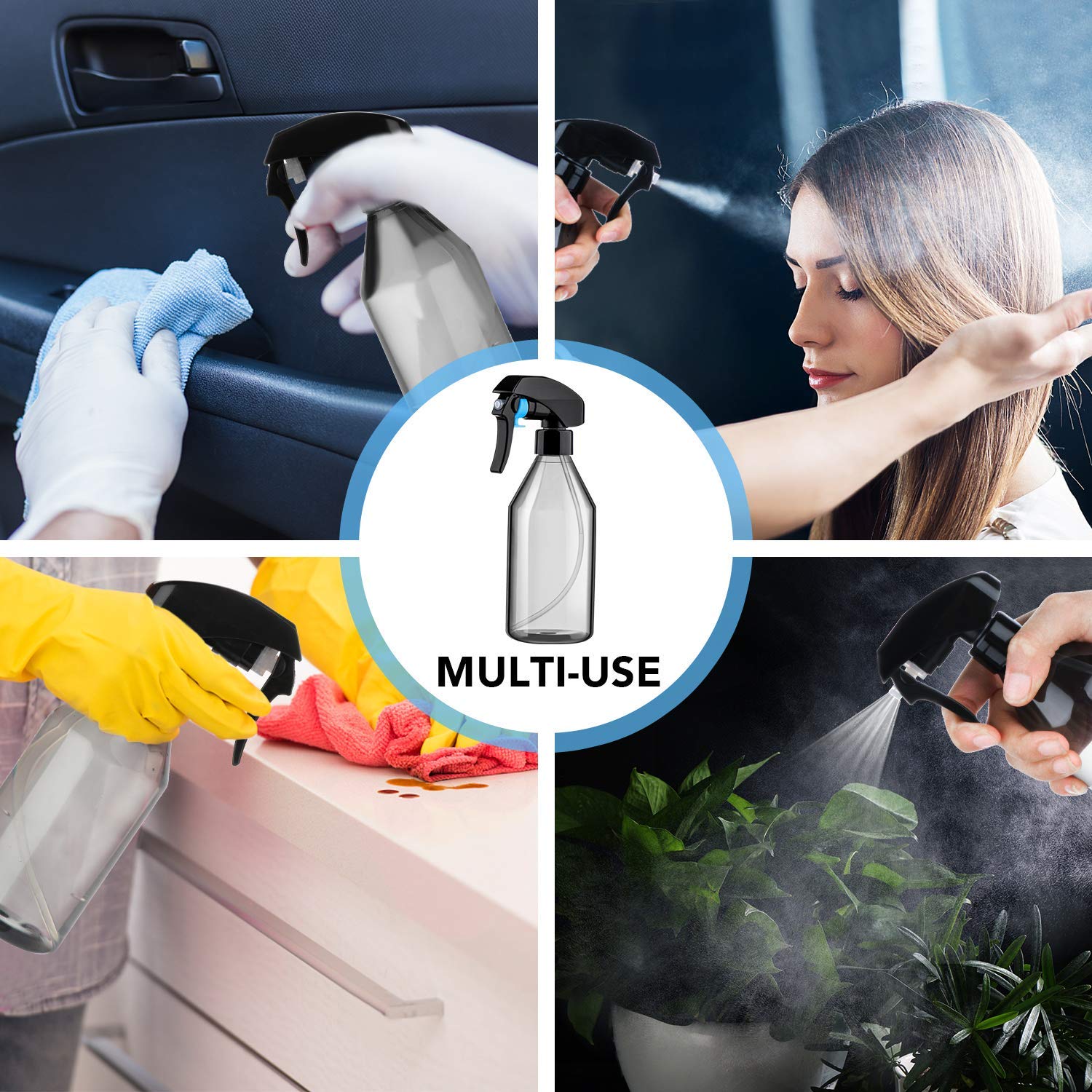 Frasco de spray de 3 pacotes,  - Misting Bottle Fine avaliação e preço
